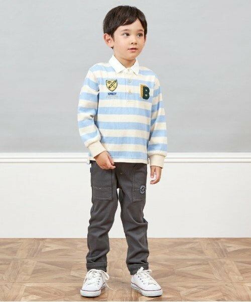 KP / ケーピー その他パンツ | KPBOY ツイルストレッチ裏起毛パンツ(80～150) | 詳細12