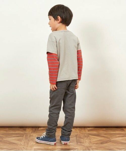 KP / ケーピー その他パンツ | KPBOY ツイルストレッチ裏起毛パンツ(80～150) | 詳細16