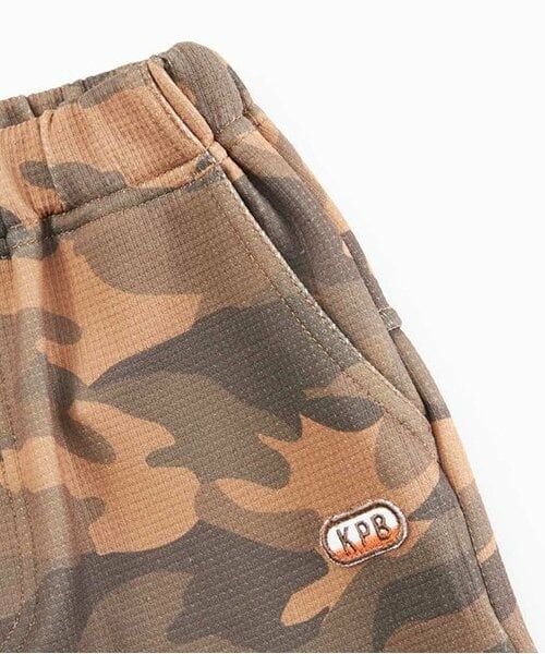 KP / ケーピー その他パンツ | KPBOY 迷彩柄プリントニットツイルパンツ(100～130) | 詳細3