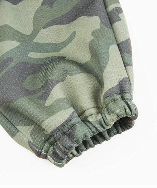 KP / ケーピー その他パンツ | KPBOY 迷彩柄プリントニットツイルパンツ(100～130) | 詳細7