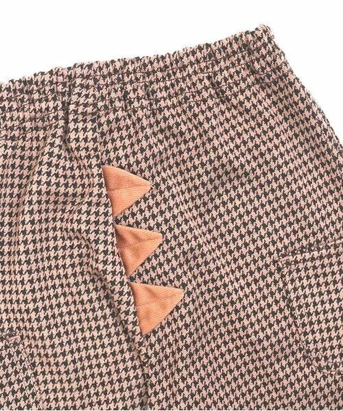 KP / ケーピー その他パンツ | KPBOY 千鳥ジャガード恐竜パンツ(80~110) | 詳細4