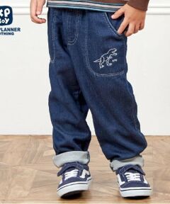 KP / ケーピー その他パンツ | KPBOY 恐竜刺しゅうデニムニットパンツ(80～140)