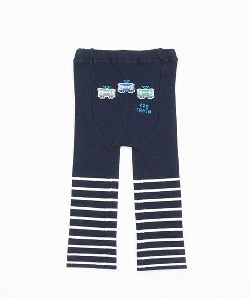 KP / ケーピー レギンス・スパッツ | KPBOY 日本製/電車柄ベビータイツスパッツ(80～90) | 詳細1