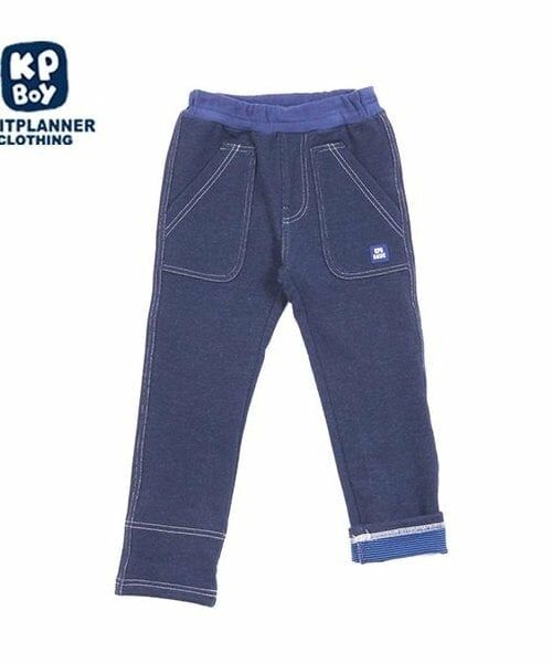 KP / ケーピー その他パンツ | KPBOY ストレッチ裏毛パンツ(80～90)（紺）