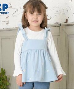 KP / ケーピー その他トップス | KP 肩リボンビスチェ&長袖Tシャツセット(110～150)