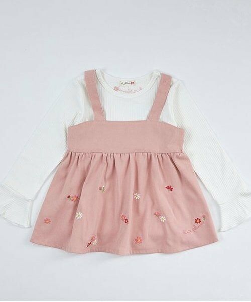 KP / ケーピー その他トップス | KP 肩リボンビスチェ&長袖Tシャツセット(110～150) | 詳細16