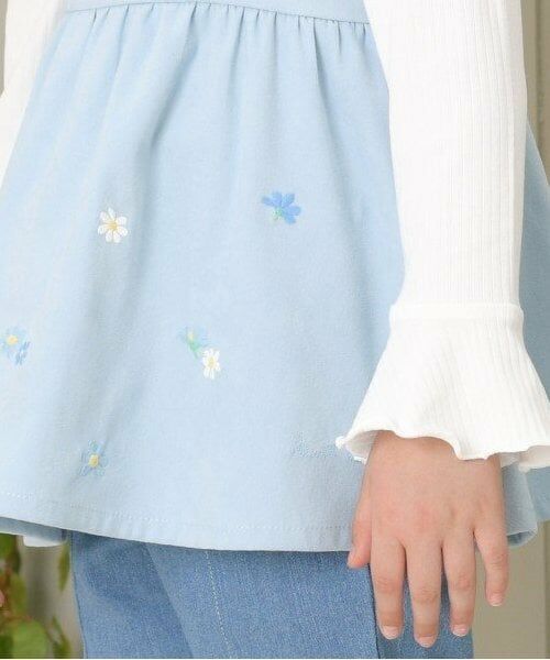 KP / ケーピー その他トップス | KP 肩リボンビスチェ&長袖Tシャツセット(110～150) | 詳細4