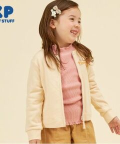 KP / ケーピー カーディガン・ボレロ | KP 後アップリケ裏毛カーディガン(90～150)