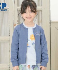 KP / ケーピー カーディガン・ボレロ | KP 後アップリケ裏毛カーディガン(90～150)