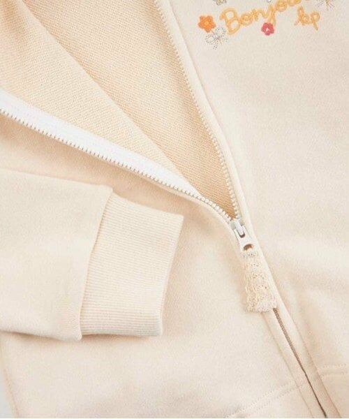 KP / ケーピー カーディガン・ボレロ | KP 後アップリケ裏毛カーディガン(90～150) | 詳細10