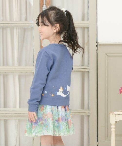 KP / ケーピー カーディガン・ボレロ | KP 後アップリケ裏毛カーディガン(90～150) | 詳細12