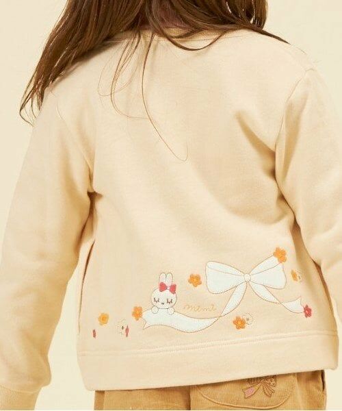 KP / ケーピー カーディガン・ボレロ | KP 後アップリケ裏毛カーディガン(90～150) | 詳細16