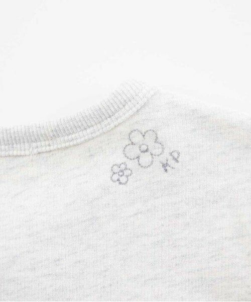 KP / ケーピー カーディガン・ボレロ | KP ミニ裏毛花刺しゅうカーディガン(100～160) | 詳細8