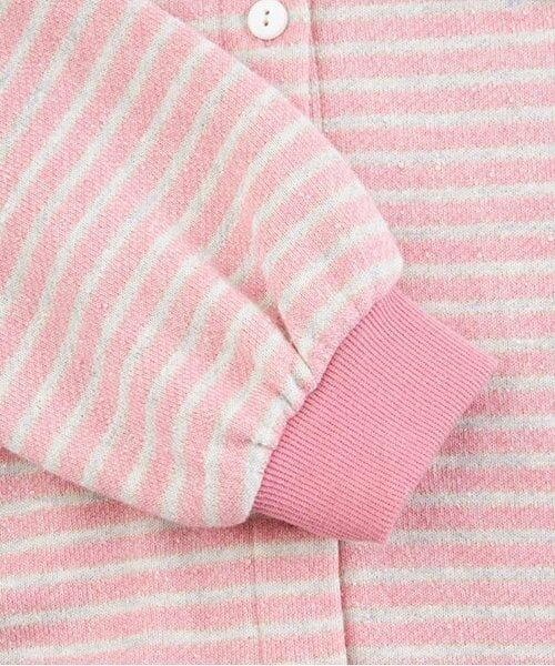 KP / ケーピー カーディガン・ボレロ | KP ラメボーダー裏毛カーディガン(90～150) | 詳細10