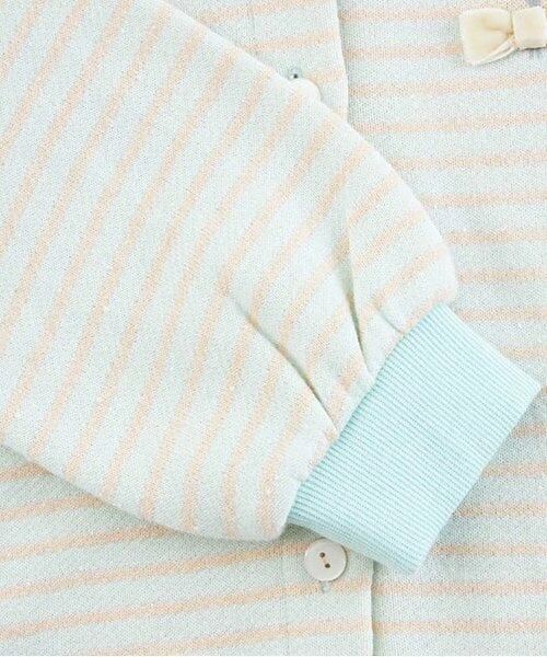 KP / ケーピー カーディガン・ボレロ | KP ラメボーダー裏毛カーディガン(90～150) | 詳細14