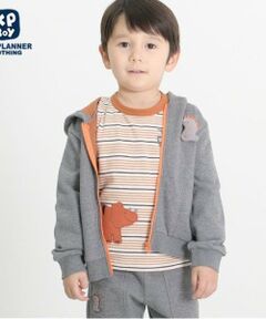 KP / ケーピー カーディガン・ボレロ | KPBOY 裏毛恐竜パーカー(80～110)