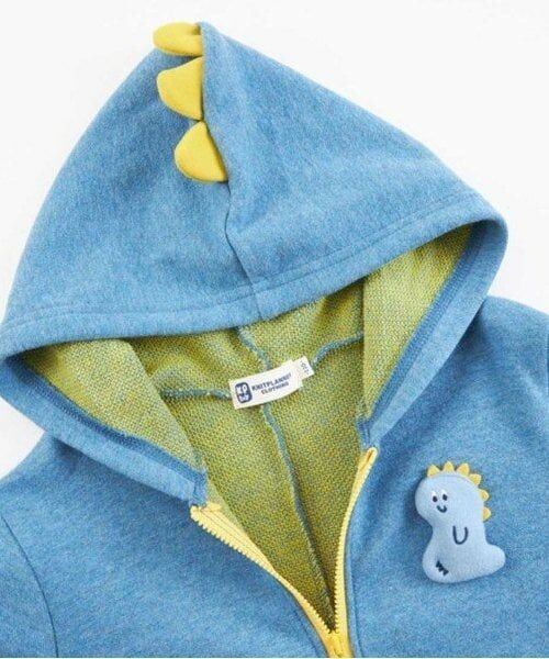 KP / ケーピー カーディガン・ボレロ | KPBOY 裏毛恐竜パーカー(80～110) | 詳細5