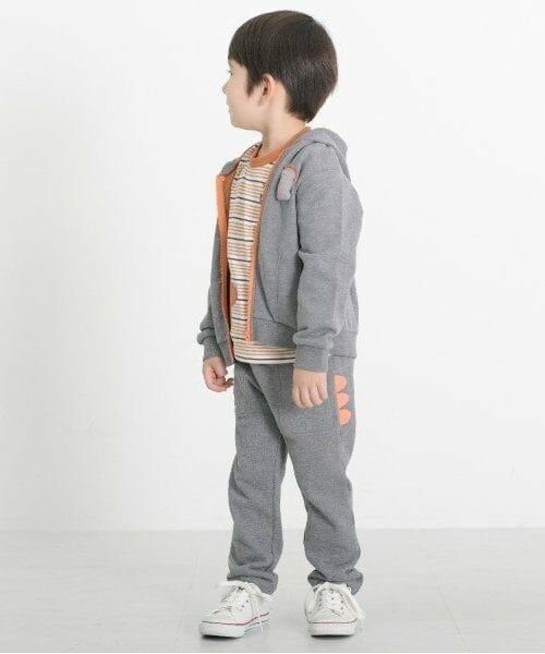 KP / ケーピー カーディガン・ボレロ | KPBOY 裏毛恐竜パーカー(80～110) | 詳細8