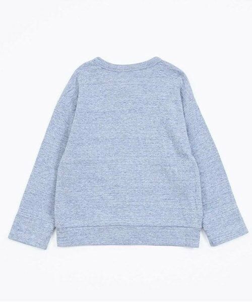 KP / ケーピー カーディガン・ボレロ | KPBOY 接結天竺裏ボーダーカーディガン(80～130) | 詳細2