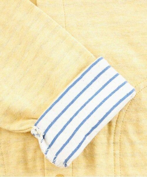 KP / ケーピー カーディガン・ボレロ | KPBOY 接結天竺裏ボーダーカーディガン(80～130) | 詳細4