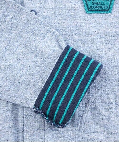 KP / ケーピー カーディガン・ボレロ | KPBOY 接結天竺裏ボーダーカーディガン(80～130) | 詳細8