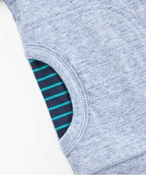 KP / ケーピー カーディガン・ボレロ | KPBOY 接結天竺裏ボーダーカーディガン(80～130) | 詳細9