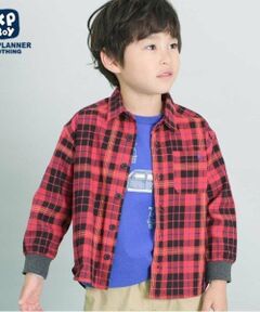 KP / ケーピー シャツ・ブラウス | KPBOY 先染めチェック長袖シャツ(90～150)