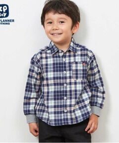 KP / ケーピー シャツ・ブラウス | KPBOY 先染めチェック長袖シャツ(90～150)