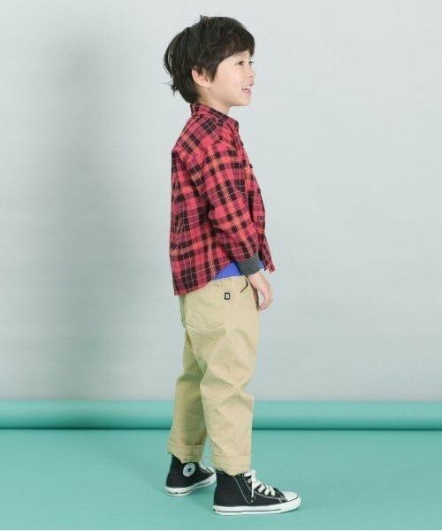 KP / ケーピー シャツ・ブラウス | KPBOY 先染めチェック長袖シャツ(90～150) | 詳細11