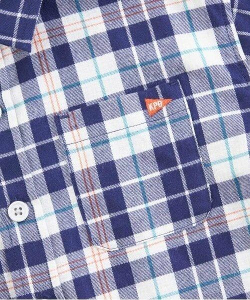KP / ケーピー シャツ・ブラウス | KPBOY 先染めチェック長袖シャツ(90～150) | 詳細7