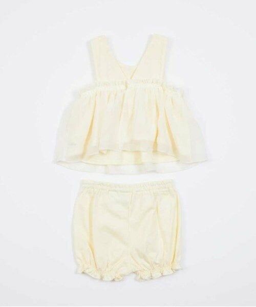 KP / ケーピー ベビー・キッズウエア | KP うさ耳ギフト袋付きエプロンドレス＆ブルマセット | 詳細1