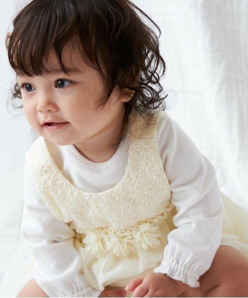 KP / ケーピー ベビー・キッズウエア | KP うさ耳ギフト袋付きエプロンドレス＆ブルマセット | 詳細11