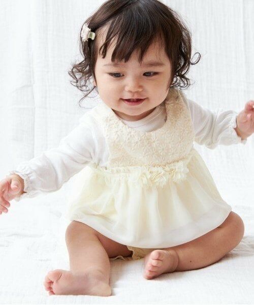 KP / ケーピー ベビー・キッズウエア | KP うさ耳ギフト袋付きエプロンドレス＆ブルマセット | 詳細8