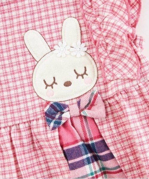 KP / ケーピー ベビー・キッズウエア | KP うさぎチェック半袖ワンピブルマセット(80～100) | 詳細7