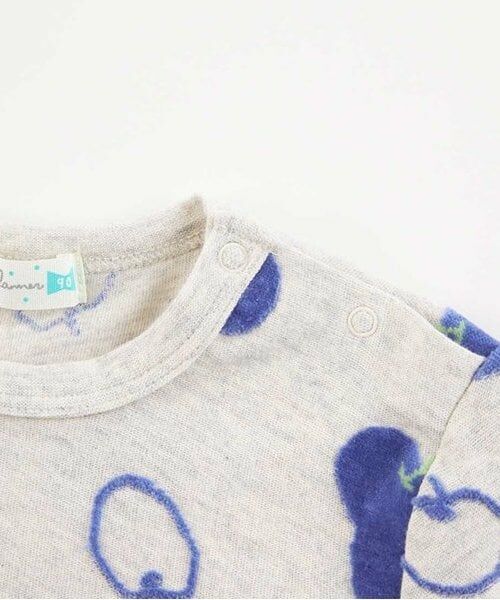 KP / ケーピー Tシャツ | KP リンゴベロアジャガードパンツセット(80～100) | 詳細3