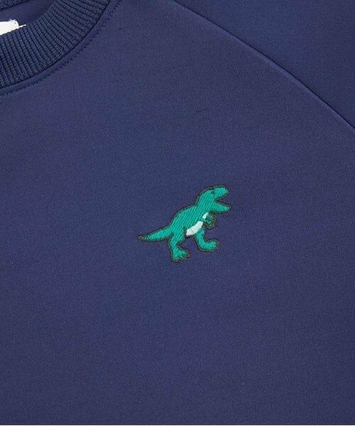 KP / ケーピー スウェット | KPBOY 恐竜刺しゅうライン入り上下セット(110～150) | 詳細13