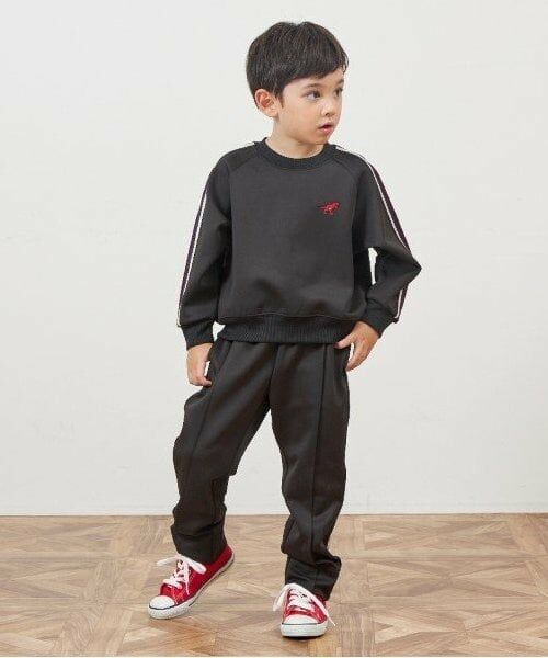 KP / ケーピー スウェット | KPBOY 恐竜刺しゅうライン入り上下セット(110～150) | 詳細5