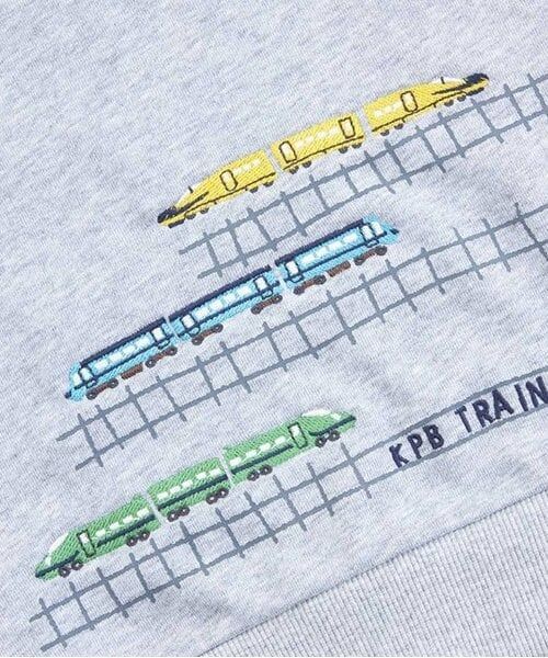 KP / ケーピー スウェット | KPBOY 電車刺しゅうミニ裏毛上下セット(80～120) | 詳細11