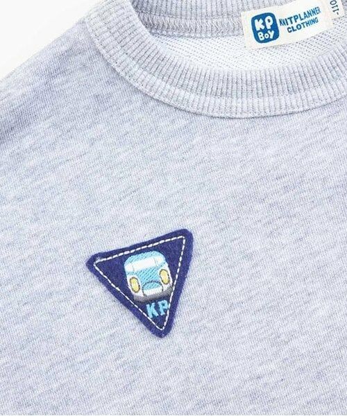 KP / ケーピー スウェット | KPBOY 電車刺しゅうミニ裏毛上下セット(80～120) | 詳細12