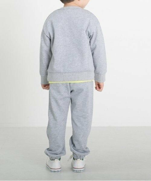 KP / ケーピー スウェット | KPBOY 電車刺しゅうミニ裏毛上下セット(80～120) | 詳細4