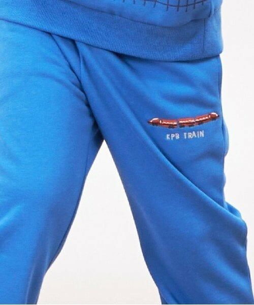 KP / ケーピー スウェット | KPBOY 電車刺しゅうミニ裏毛上下セット(80～120) | 詳細7