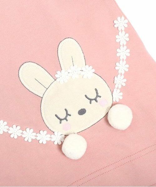 KP / ケーピー スウェット | KP うさぎポシェットモチーフトレーナー(80～120) | 詳細3