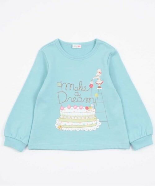 KP / ケーピー スウェット | KP パティシエうさぎケーキトレーナー(80～140) | 詳細10