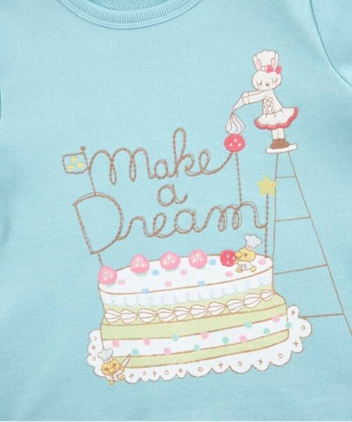 KP / ケーピー スウェット | KP パティシエうさぎケーキトレーナー(80～140) | 詳細12