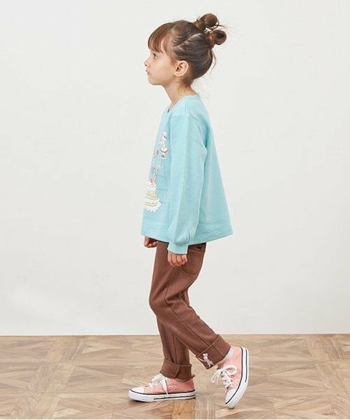 KP / ケーピー スウェット | KP パティシエうさぎケーキトレーナー(80～140) | 詳細3