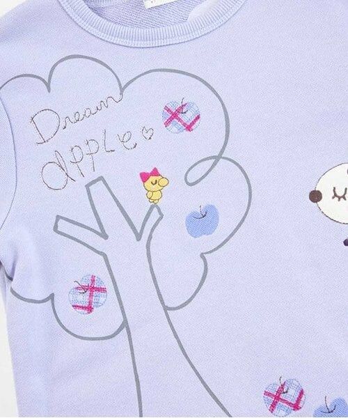 KP / ケーピー スウェット | KP うさぎりんごアップリケスカラップトレーナー(80～140) | 詳細3