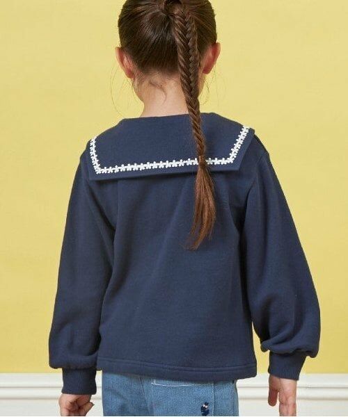 KP / ケーピー スウェット | KP セーラーカラートレーナー(100～160) | 詳細12
