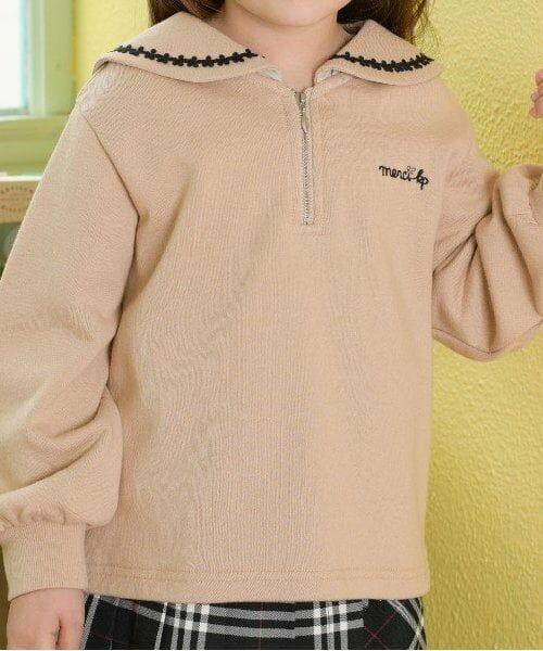 KP / ケーピー スウェット | KP セーラーカラートレーナー(100～160) | 詳細2