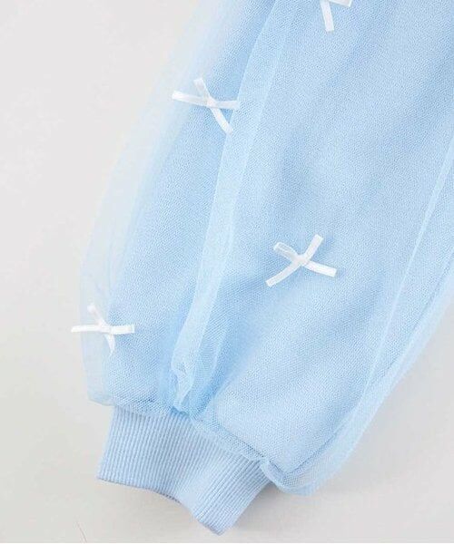 KP / ケーピー スウェット | KP リボンチュール袖トレーナー(100～150) | 詳細13