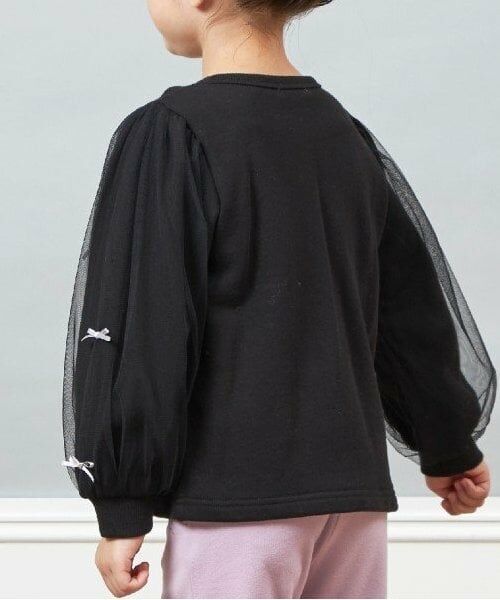 KP / ケーピー スウェット | KP リボンチュール袖トレーナー(100～150) | 詳細19